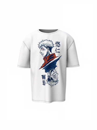 Sukuna Jujutsu Kaisen Oversized T-Shirt Anime Streetwear Tee