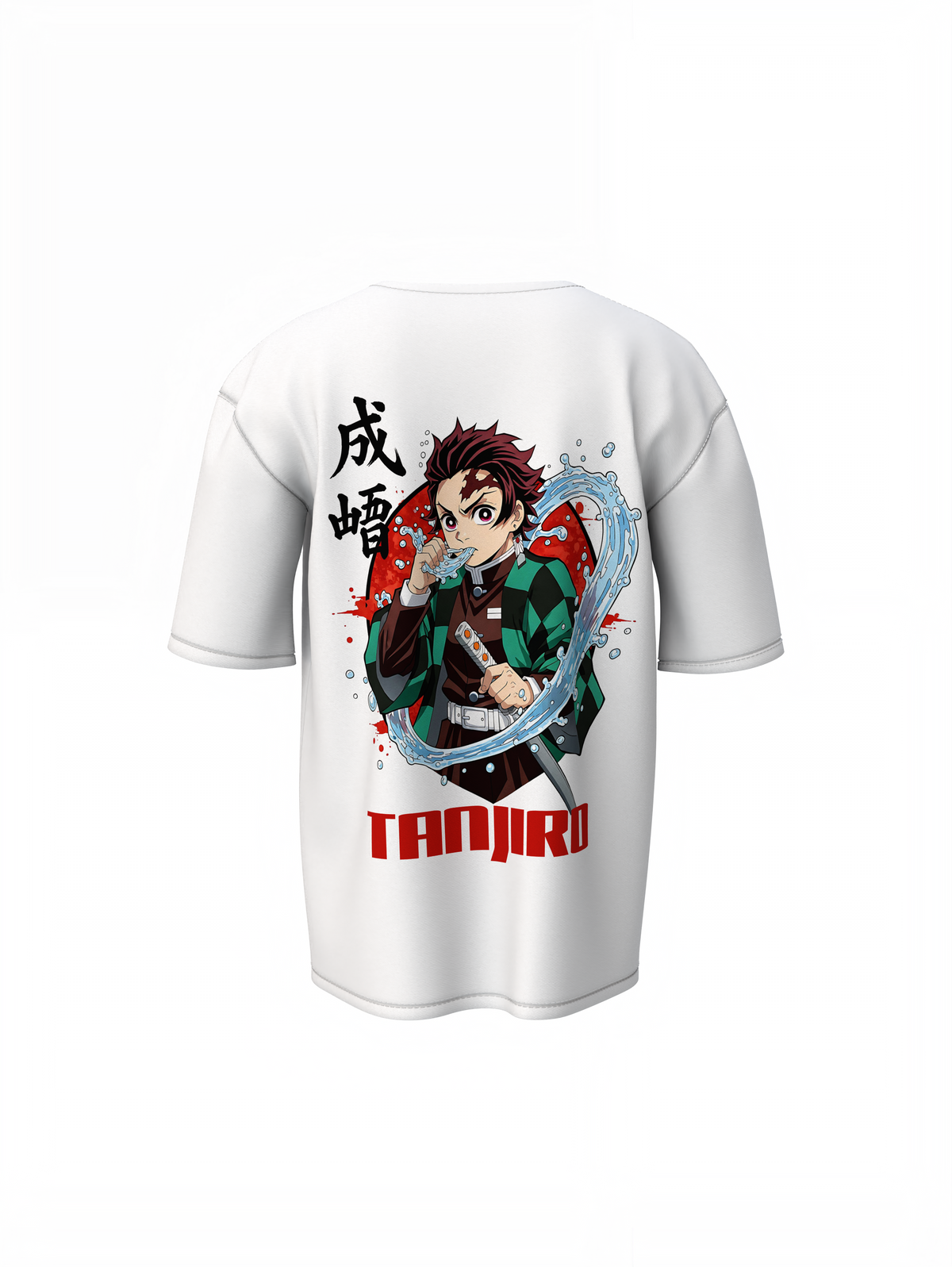 Tanjiro Water Breathing Oversized T-Shirts