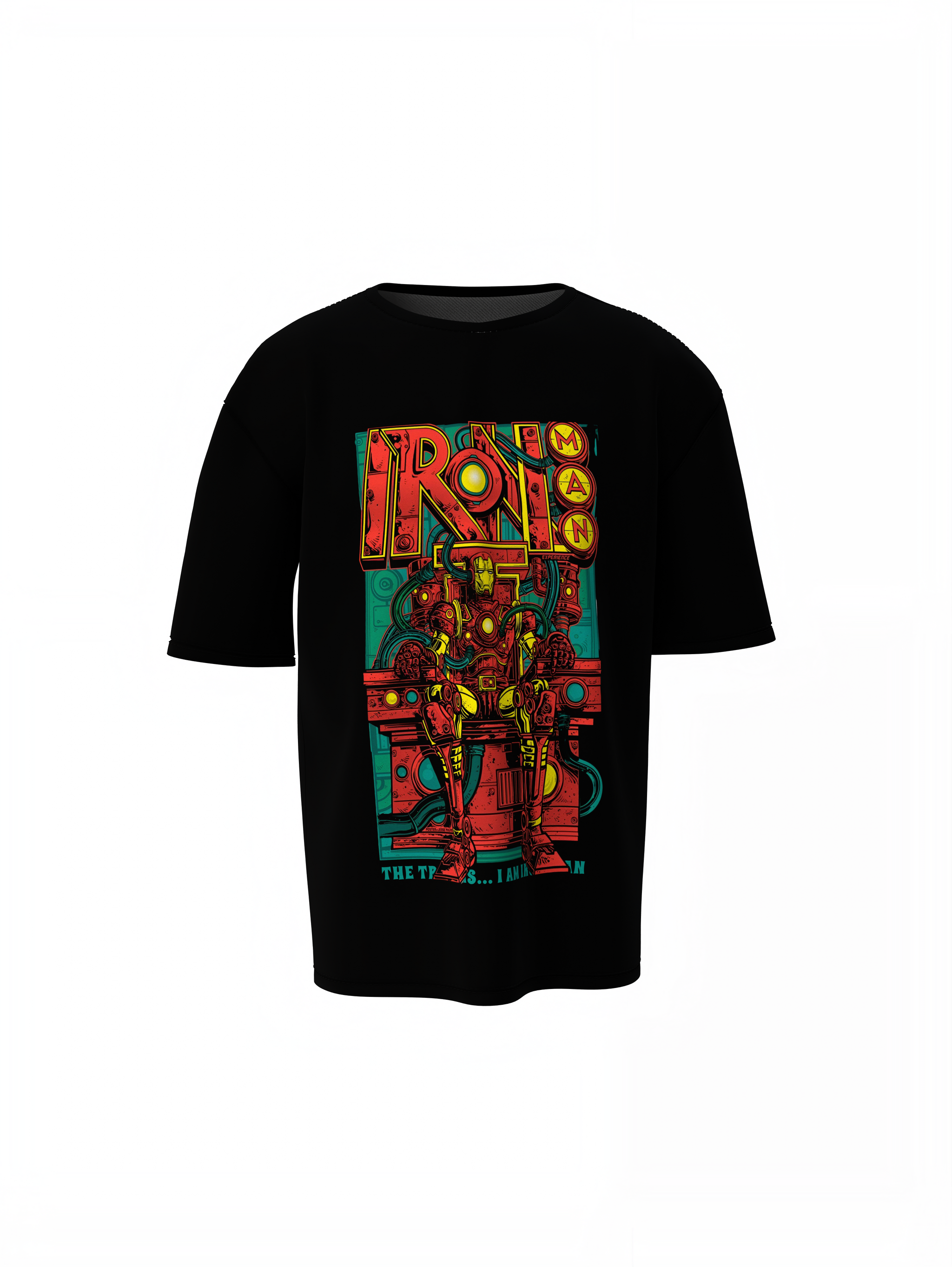 The Iron Man Oversized T-Shirts