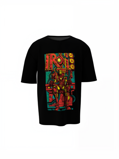 The Iron Man Oversized T-Shirts for Bold Casual Streetwear