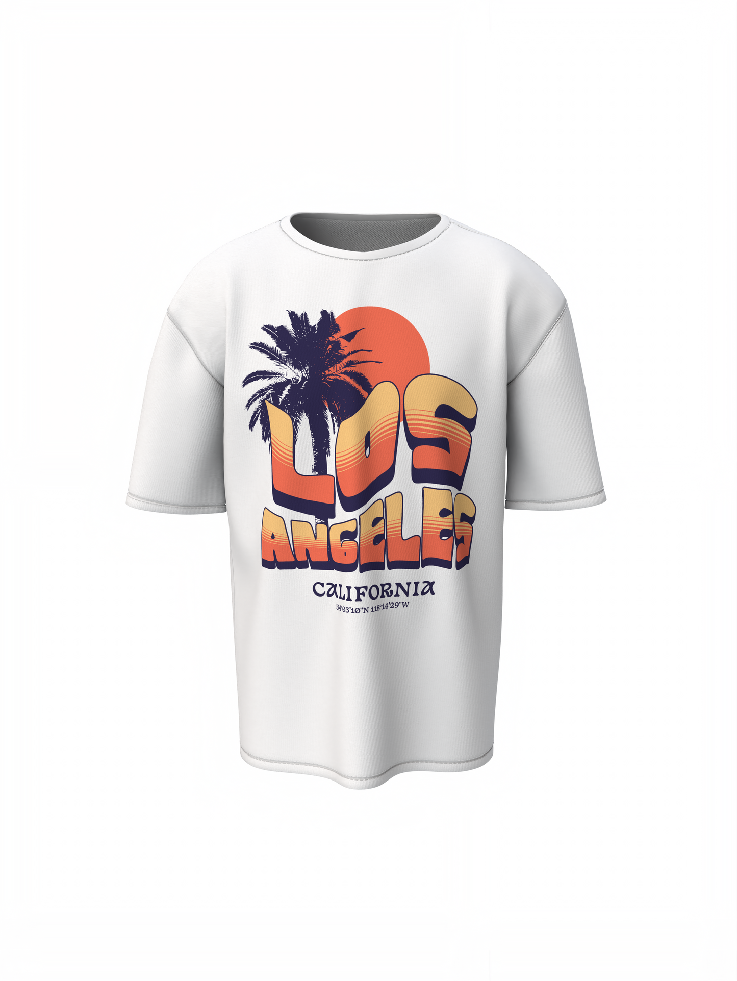 LA Summer Oversized T-Shirts