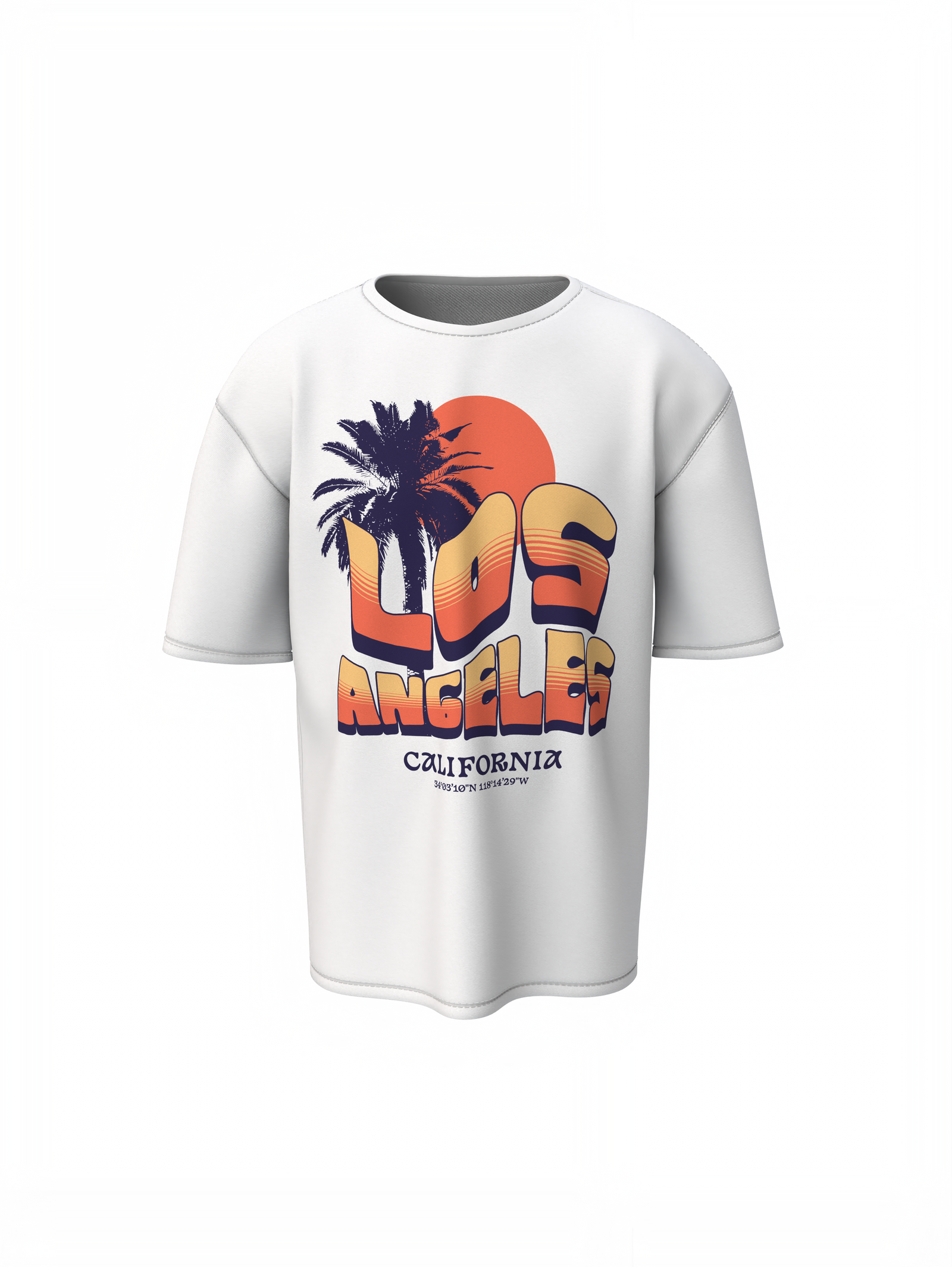 LA Summer Oversized T-Shirts