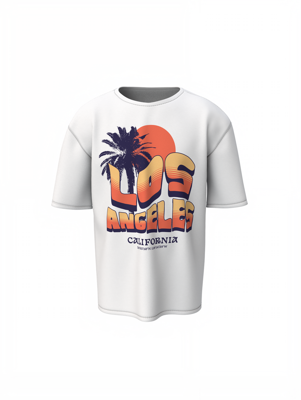 LA Summer Oversized T-Shirts