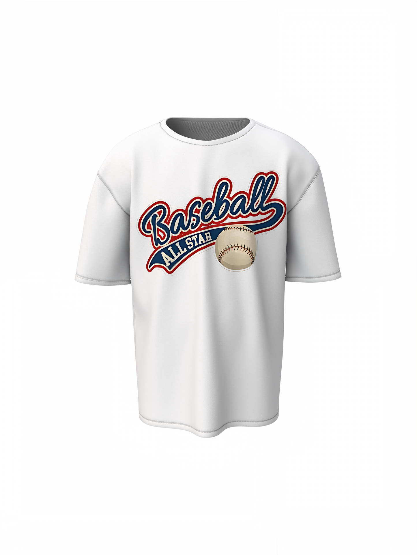 Baseball All Star Oversized T-Shirt