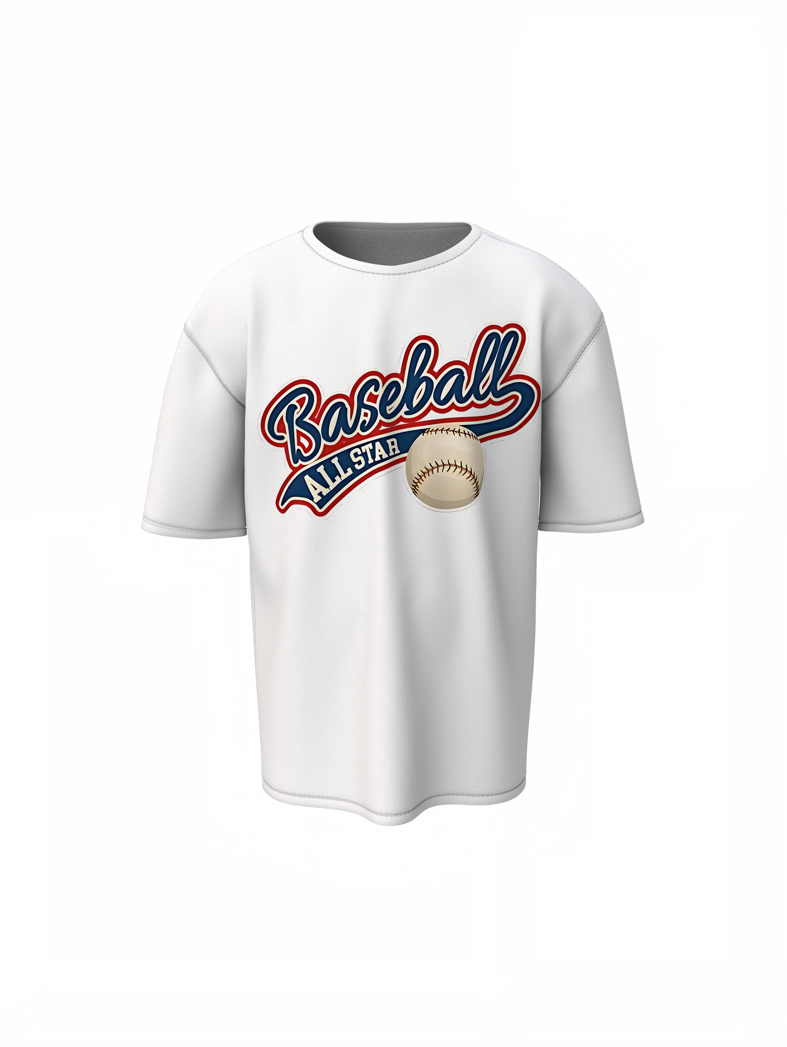 Baseball All Star Oversized T-Shirt