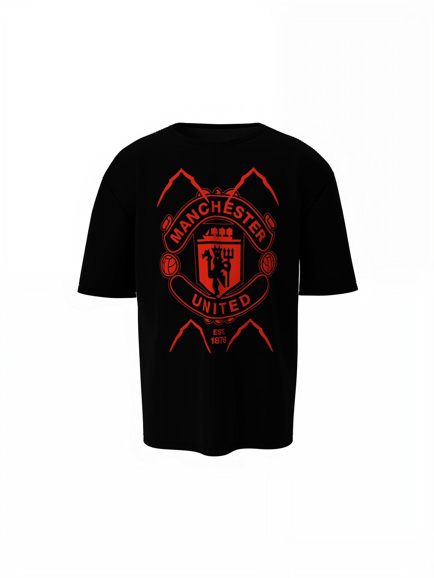 Manchester Team Oversized T-Shirt – Football Fan Apparel