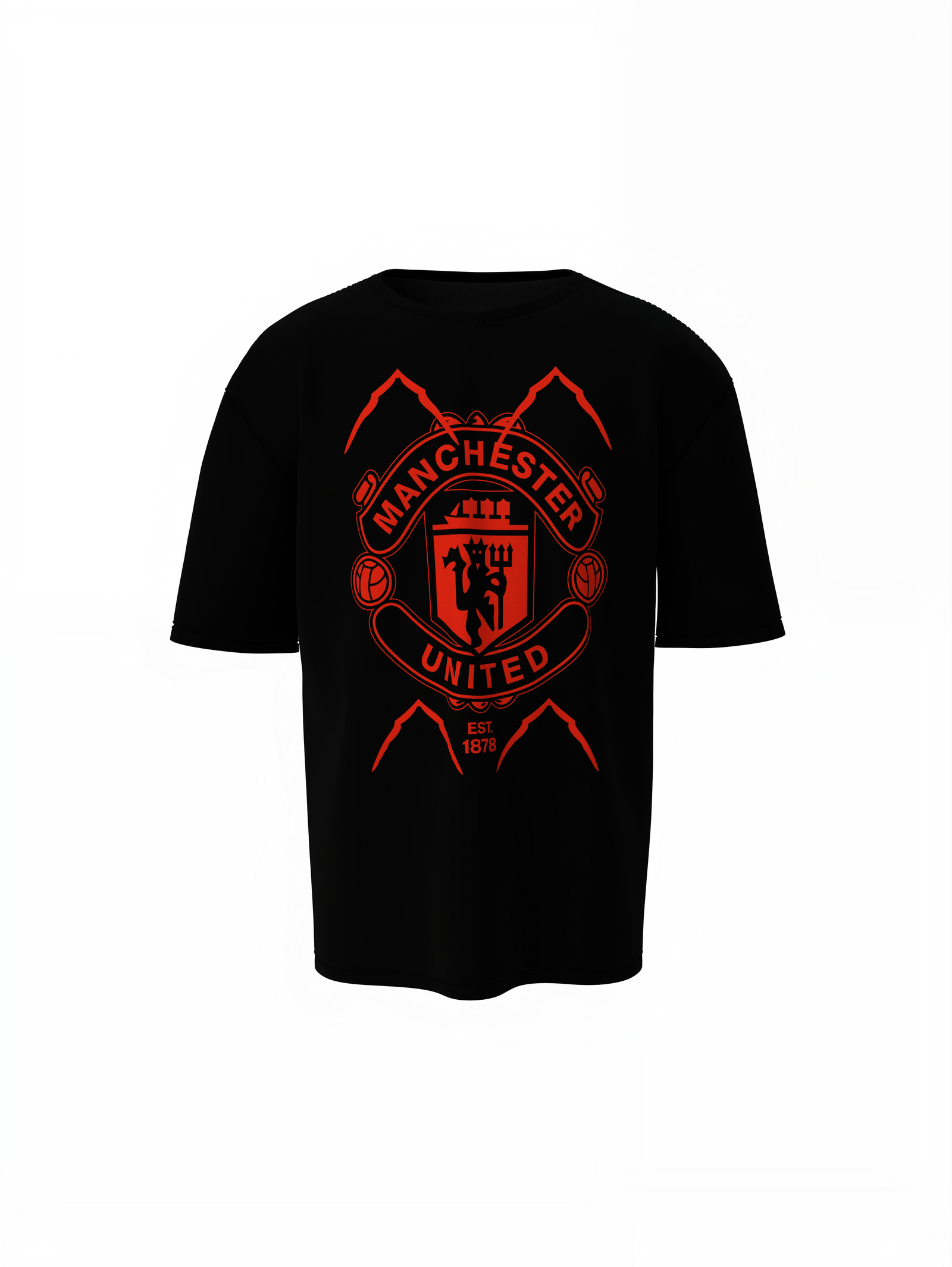 Manchester Team Oversized T-Shirt – Football Fan Apparel