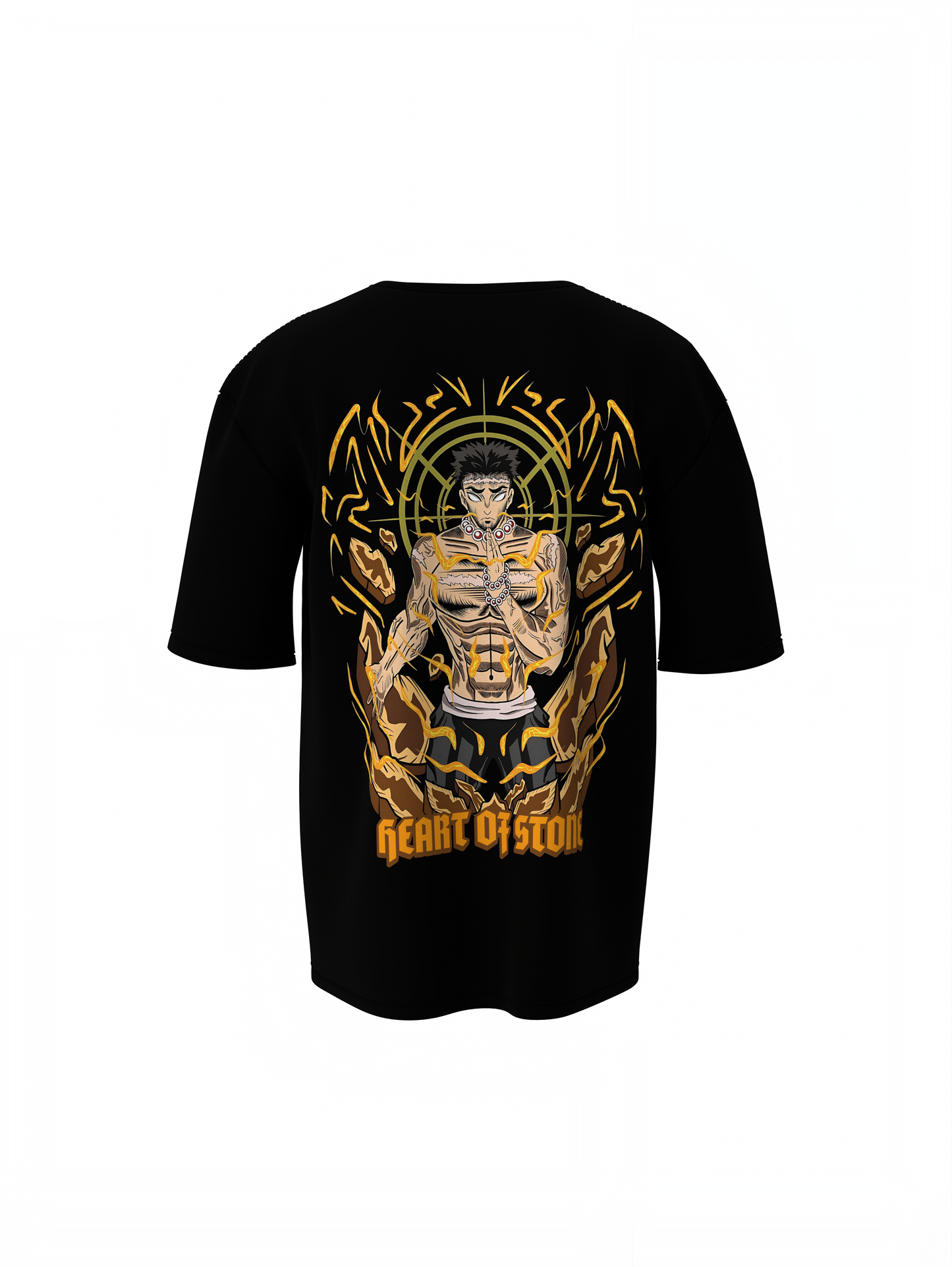 Heart Of Stone Oversized T-Shirts Bold Graphic Streetwear