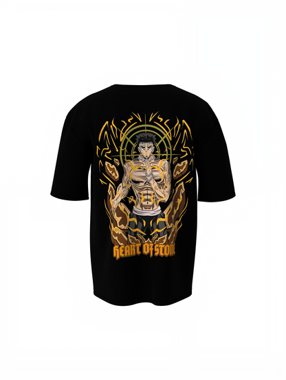 Heart Of Stone Oversized T-Shirts Bold Graphic Streetwear