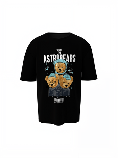 Astrobears Oversized T-Shirts Cosmics Streetwear Fashion