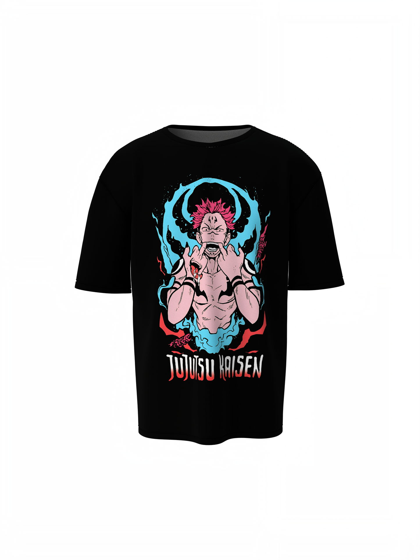 Jujutsu Oversized T-Shirts – Anime Graphic Streetwear