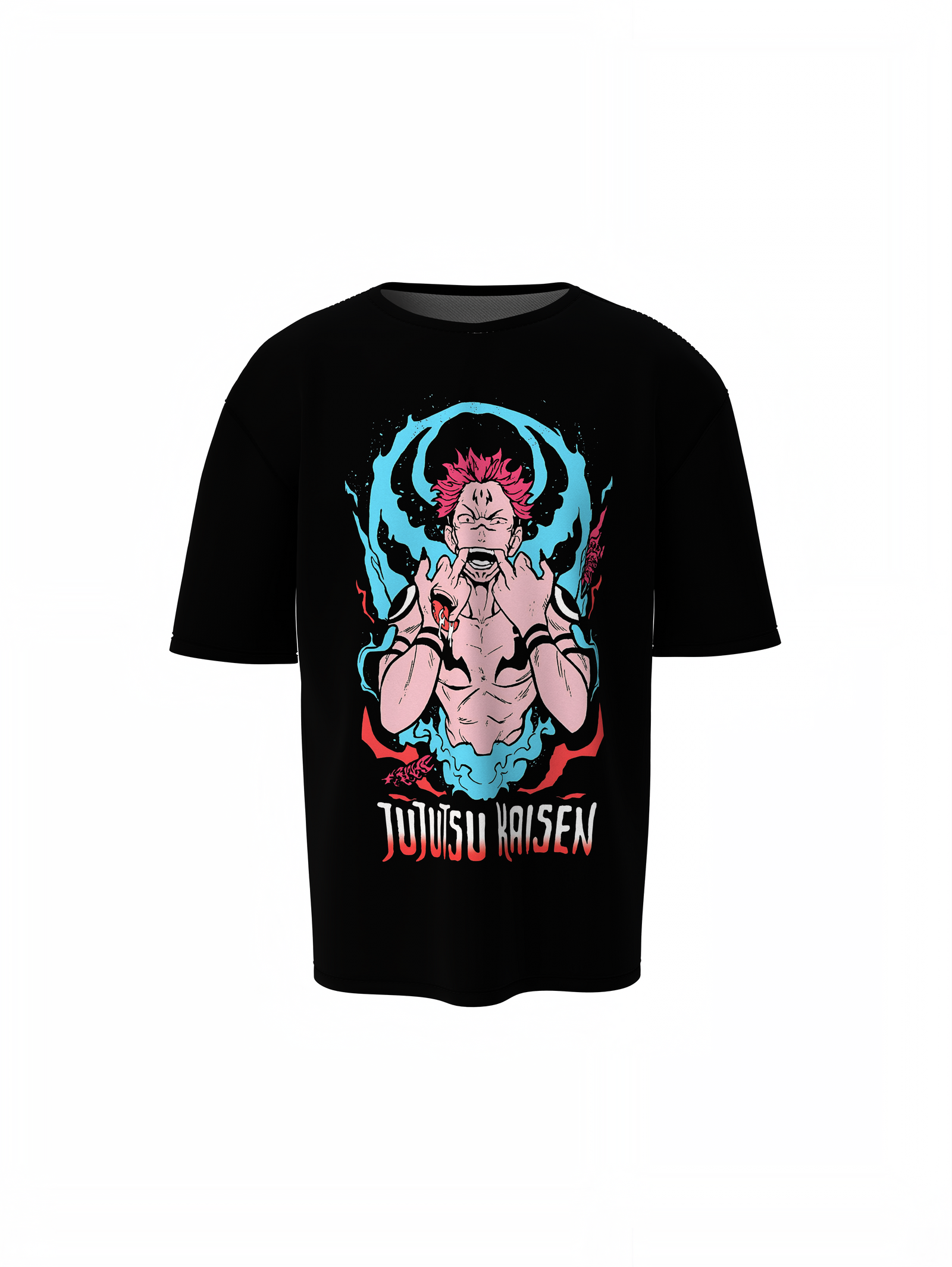 Jujutsu Oversized T-Shirts – Anime Graphic Streetwear