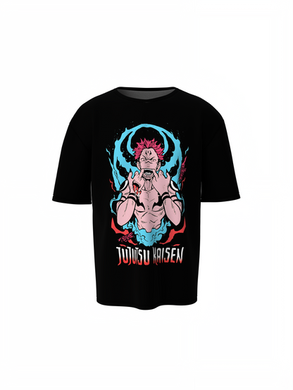 Jujutsu Oversized T-Shirts – Anime Graphic Streetwear