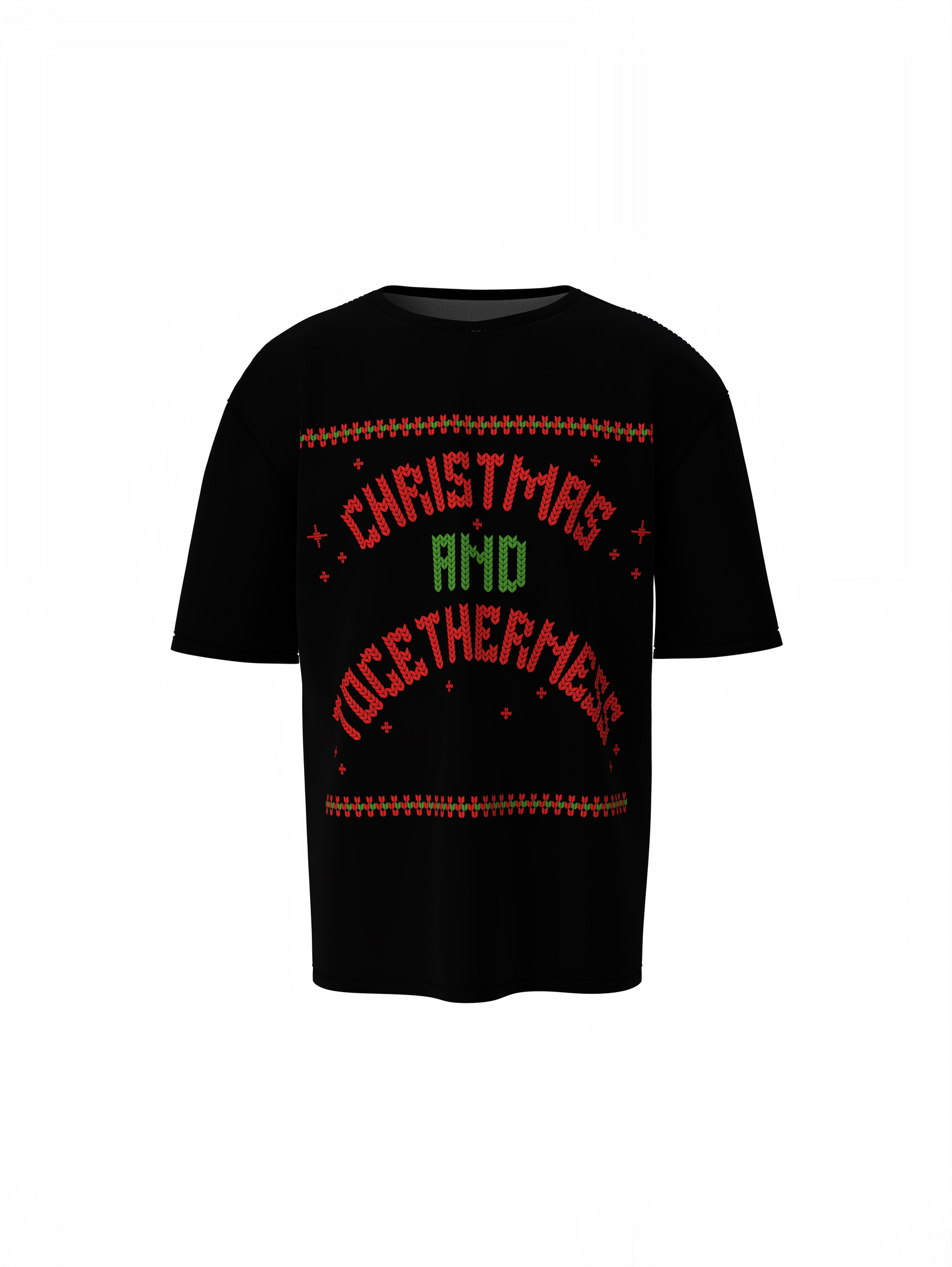 Togetherness Oversized T-Shirts  Premium Cotton Casual Tee