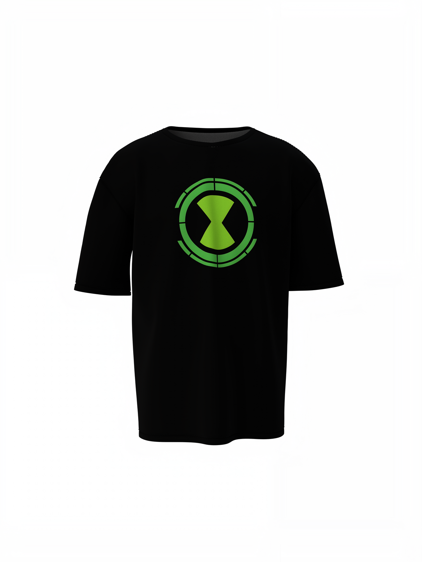 Ben 10 Alien Watch Oversized T-Shirts Cool Hero Streetwear