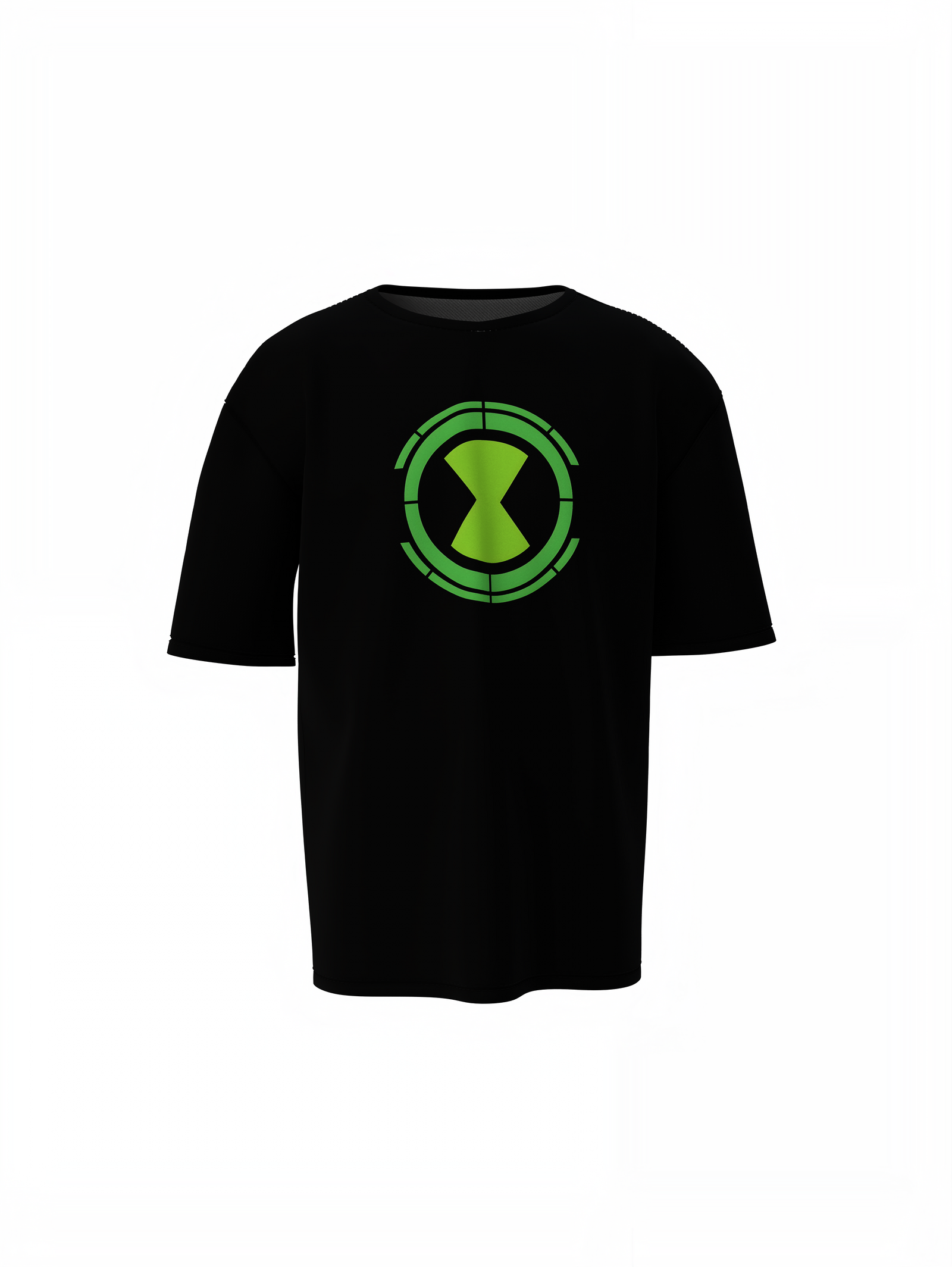 Ben 10 Alien Watch Oversized T-Shirts Cool Hero Streetwear