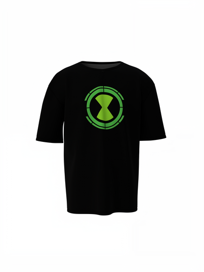 Ben 10 Alien Watch Oversized T-Shirts Cool Hero Streetwear