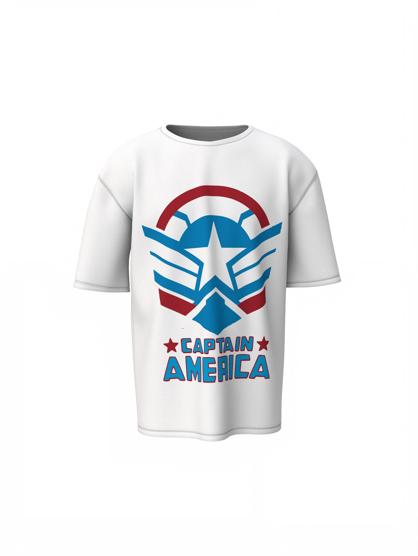Captain Oversized T-Shirt Premium Streetwear Style Tee