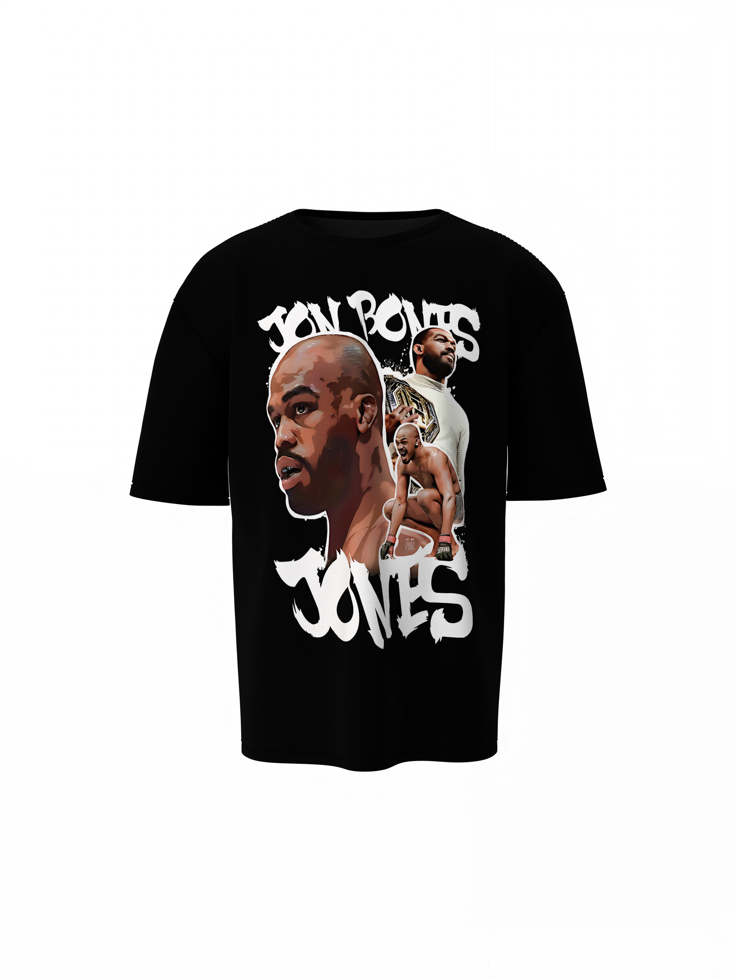 UFC Jones Bones Oversized T-Shirt for Bold Fight Fan Style