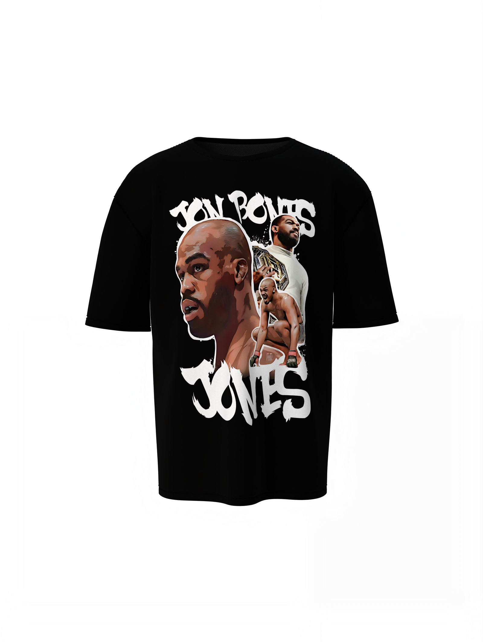 UFC Jones Bones Oversized T-Shirt for Bold Fight Fan Style