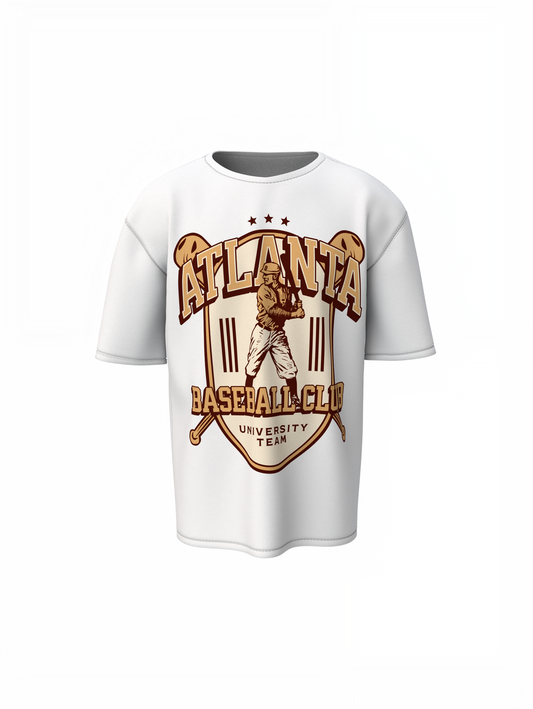 Baseball Atlanta Oversized T-Shirt