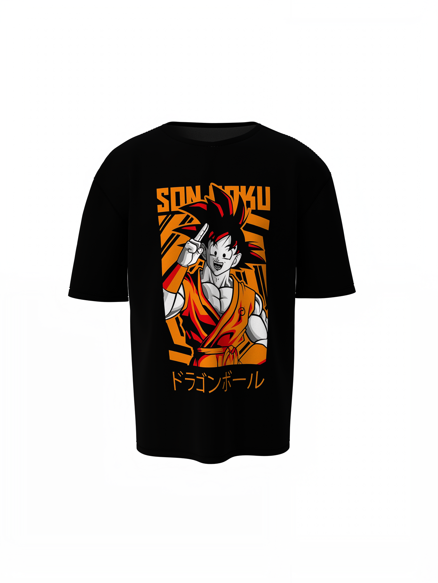 Goku Anime Oversized T-Shirt Legendary Saiyan Graphic T-shirt