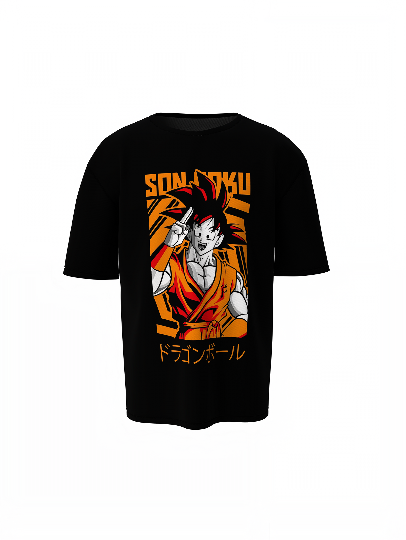 Goku Anime Oversized T-Shirt Legendary Saiyan Graphic T-shirt