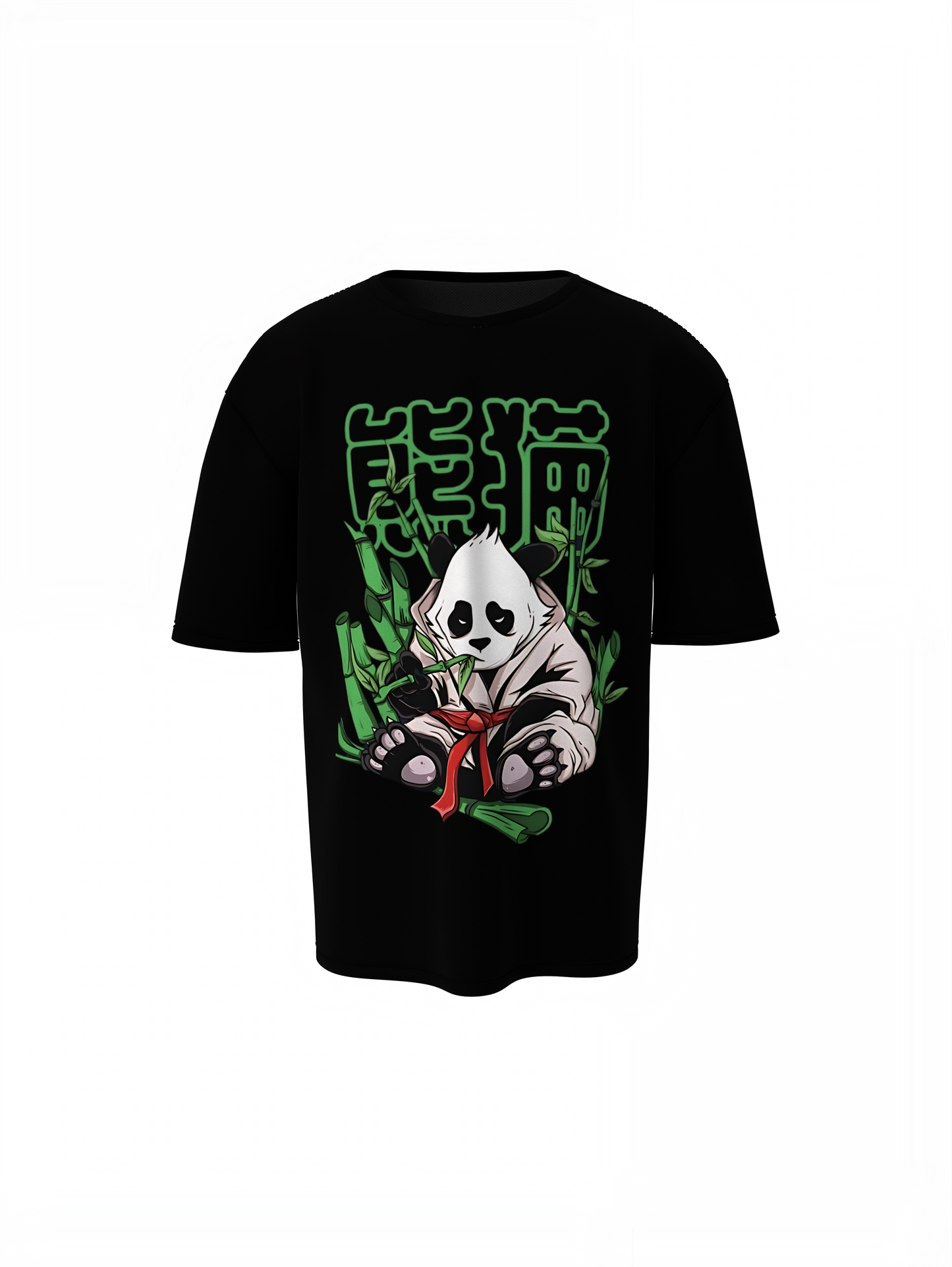 Neko Panda Oversized T-Shirt – Cute & Comfortable Streetwear