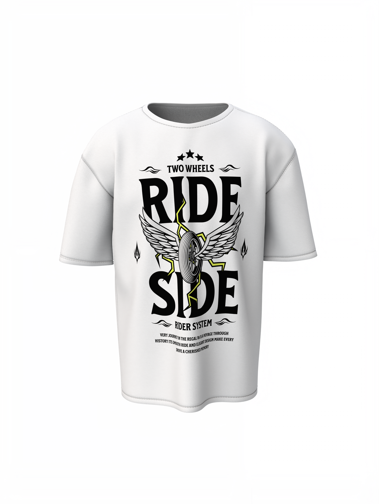 Ride Explore Motorcycle White Enamel Mug for Adventure Vibe