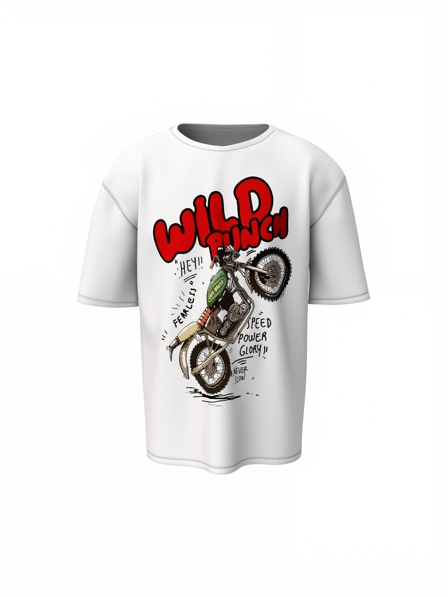 Wild Punch Oversized T-Shirt for Bold Streetwear Style Wear