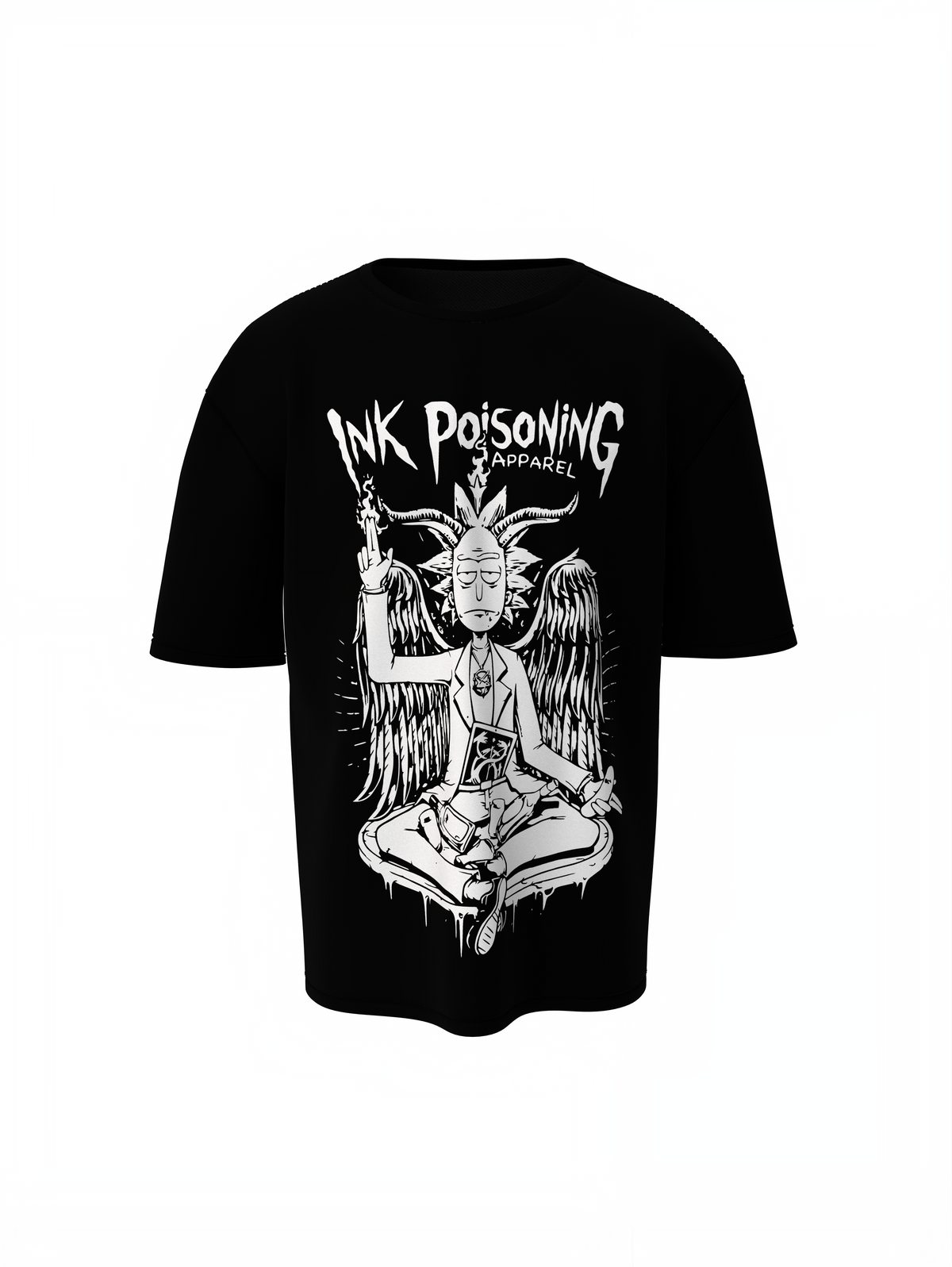 Ink Poisoning Oversized T-Shirts