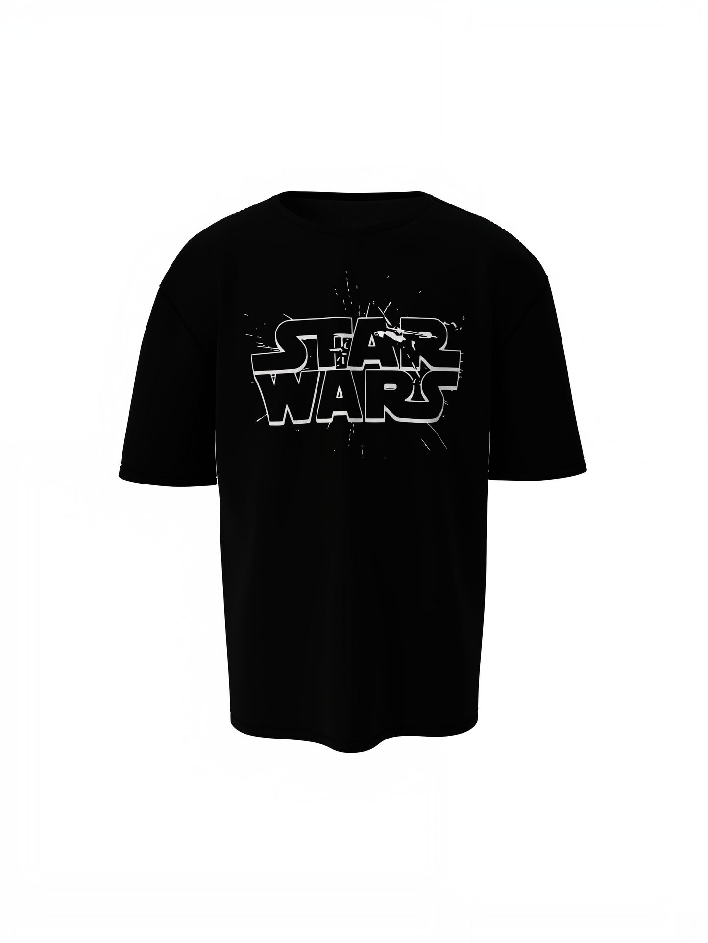 Star Wars Black Oversized T-Shirts – Galactic Streetwear
