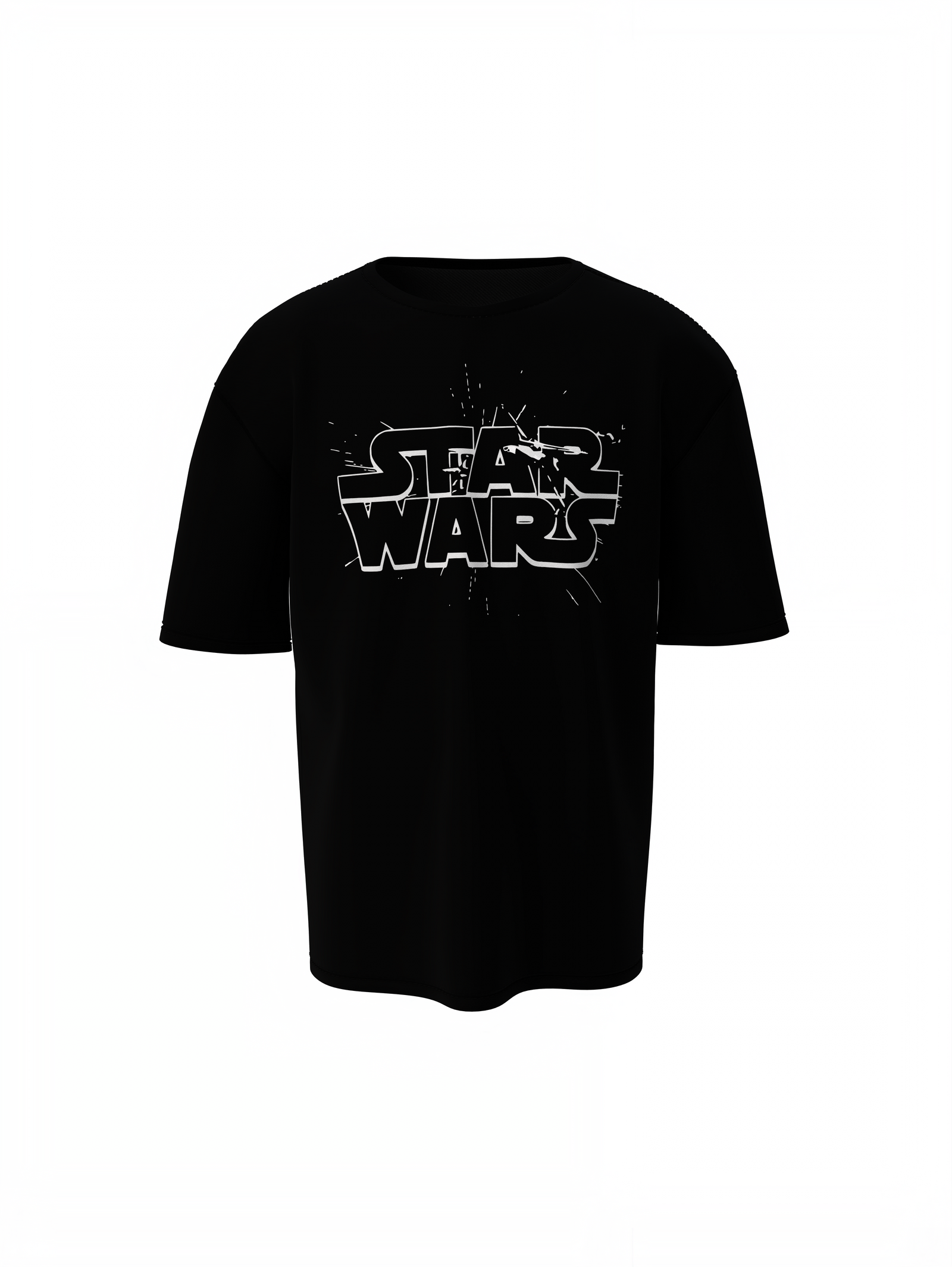 Star Wars Black Oversized T-Shirts – Galactic Streetwear