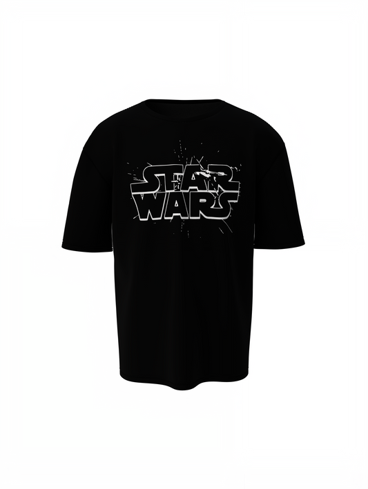Star Wars Black Oversized T-Shirts – Galactic Streetwear