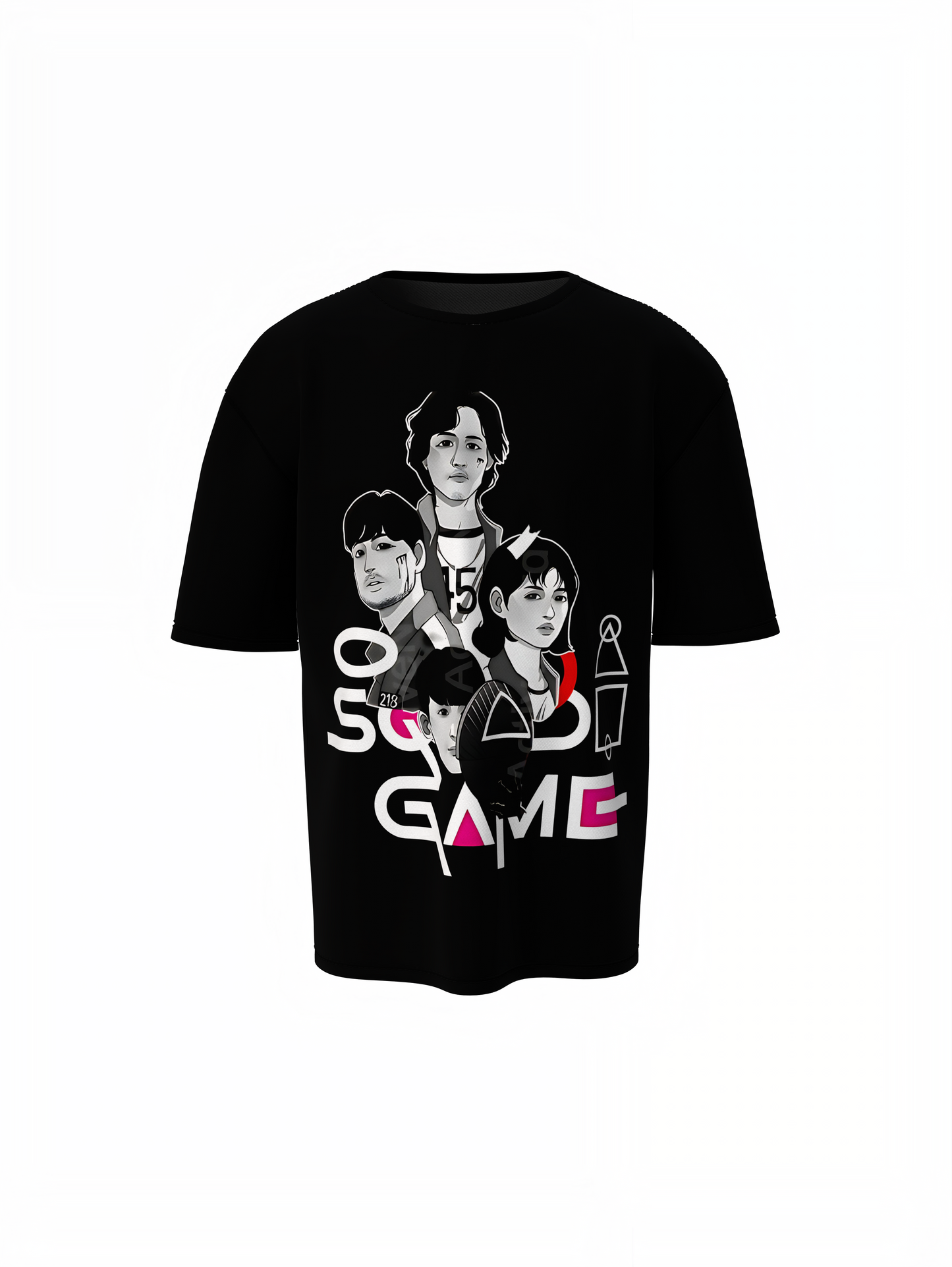 Squid Game Season 2 Oversized T-Shirt – Limited Edition Tees