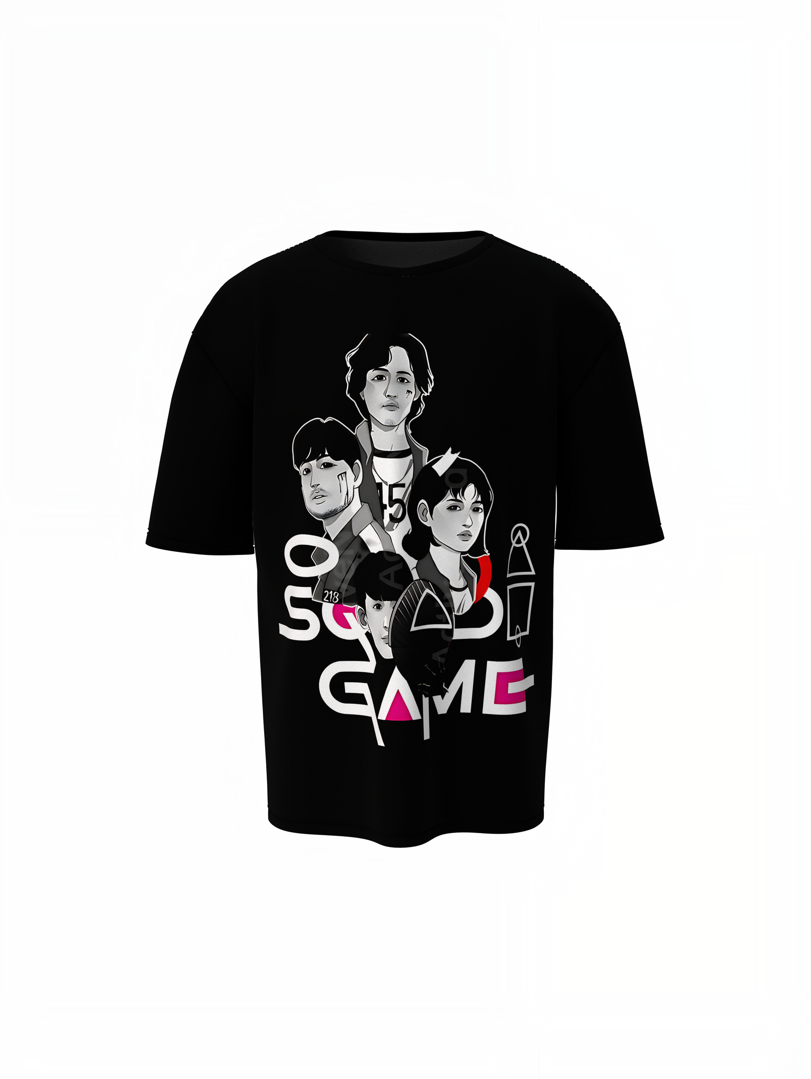 Squid Game Season 2 Oversized T-Shirt – Limited Edition Tees