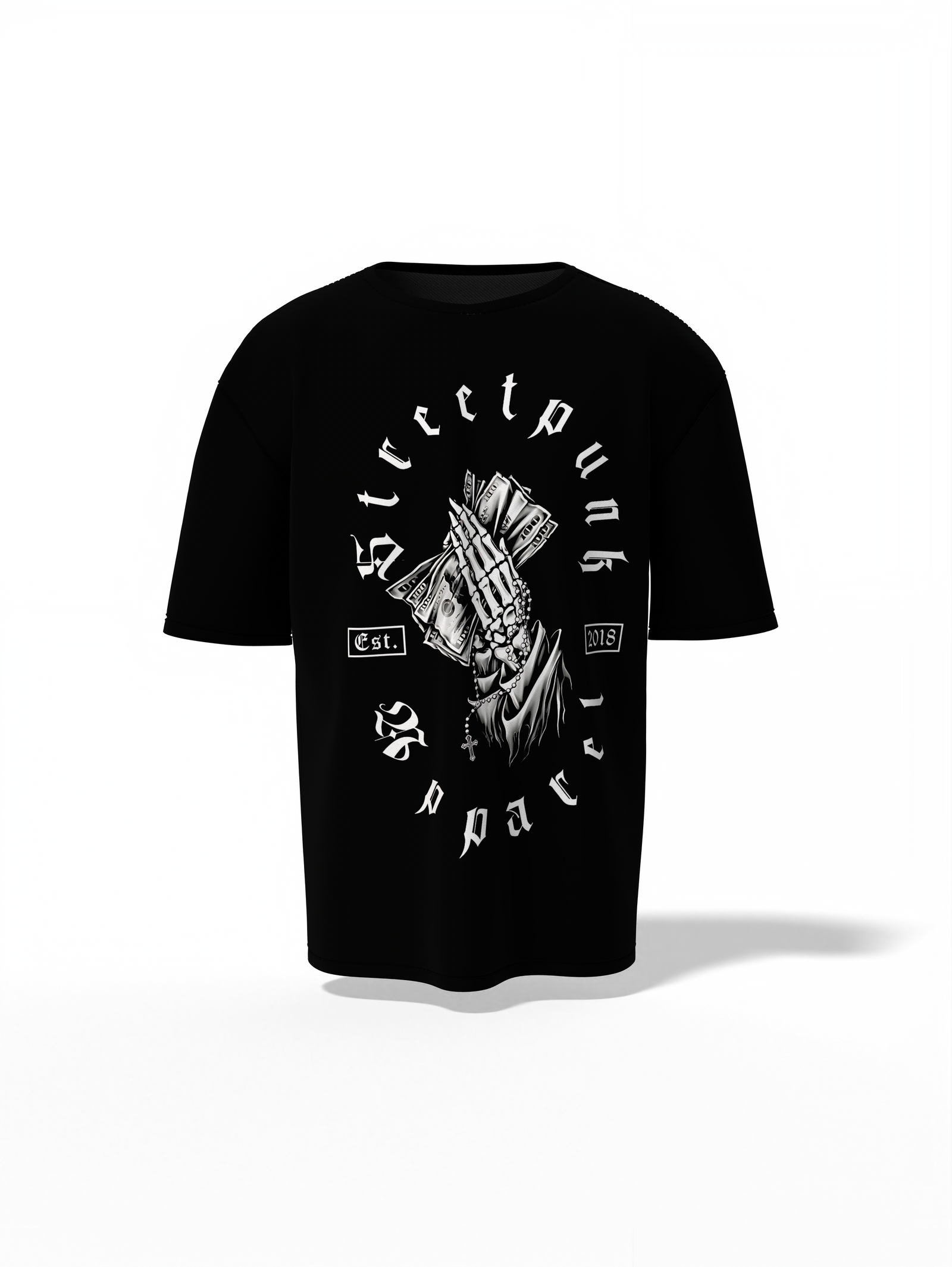 Street Punk Oversized T-Shirt for Bold Urban Streetwear Fit