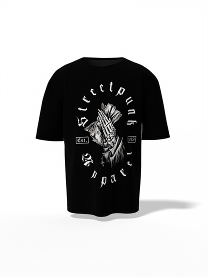 Street Punk Oversized T-Shirt for Bold Urban Streetwear Fit