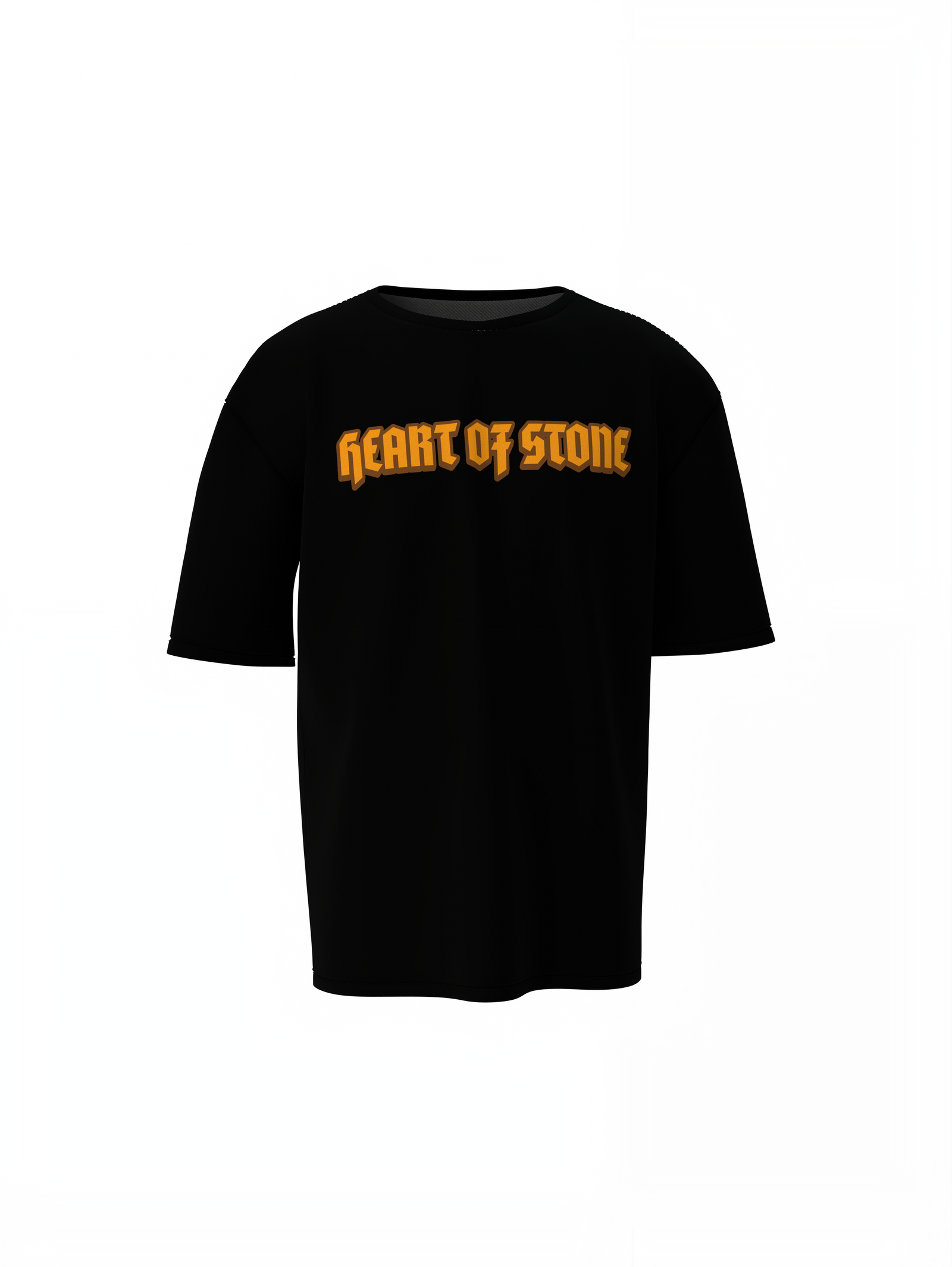 Heart Of Stone Oversized T-Shirts Bold Graphic Streetwear