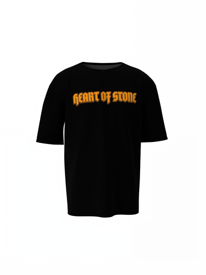 Heart Of Stone Oversized T-Shirts Bold Graphic Streetwear