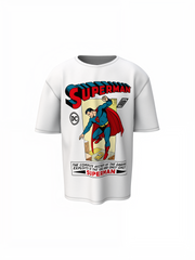 Superman Dark Mode Oversized T-Shirt