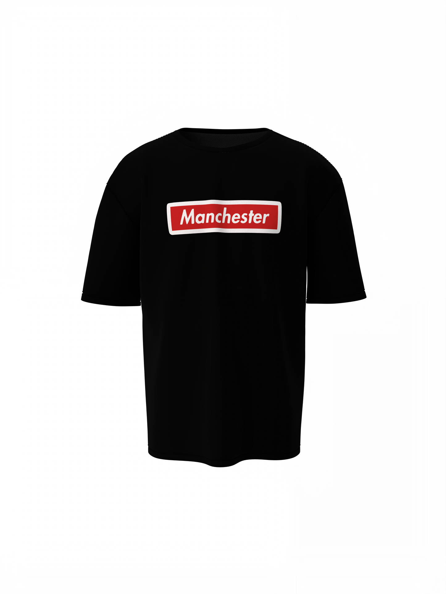 Manchester Oversized T-Shirts – Bold Football Fan Tee