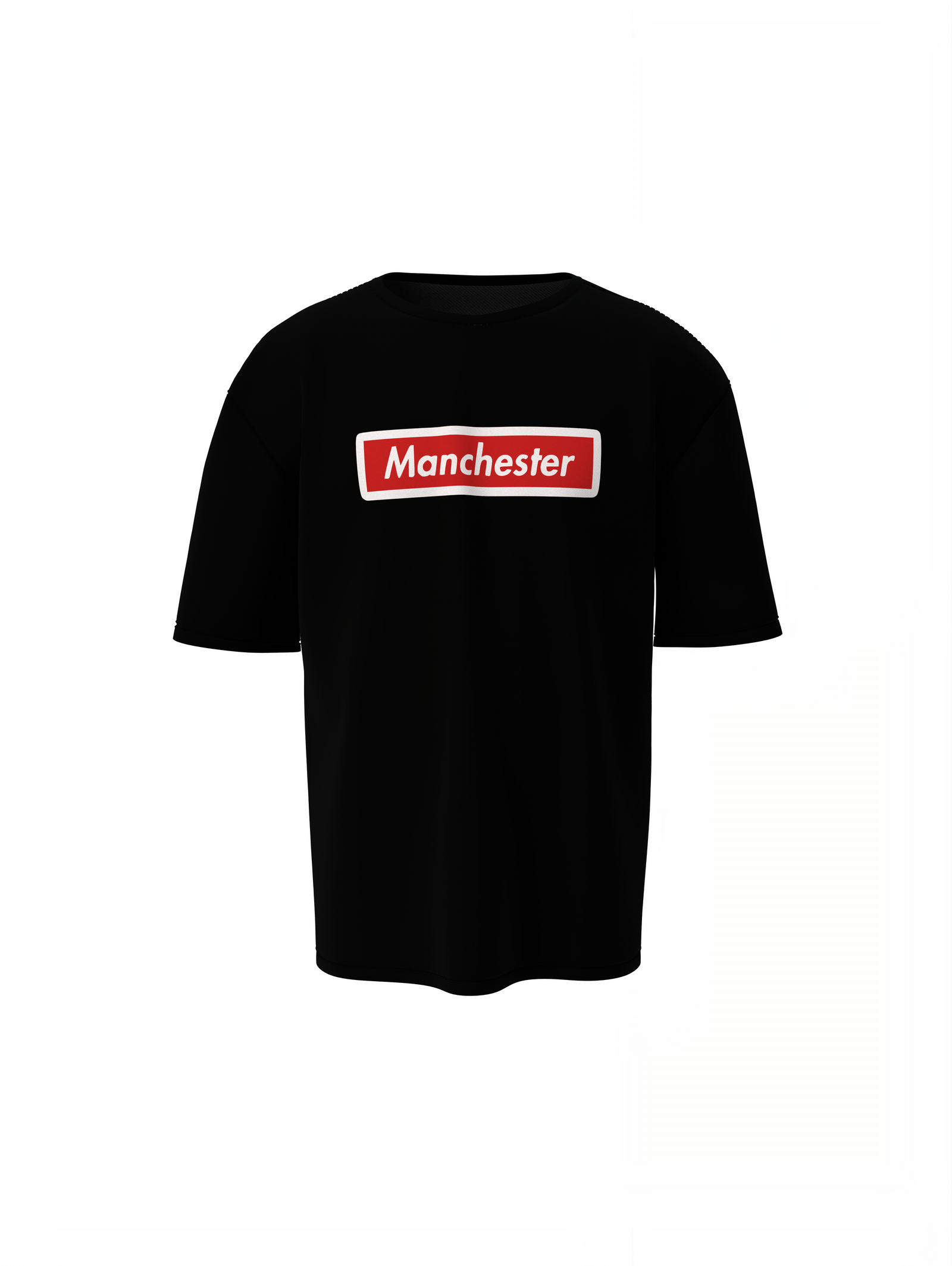 Manchester Oversized T-Shirts – Bold Football Fan Tee