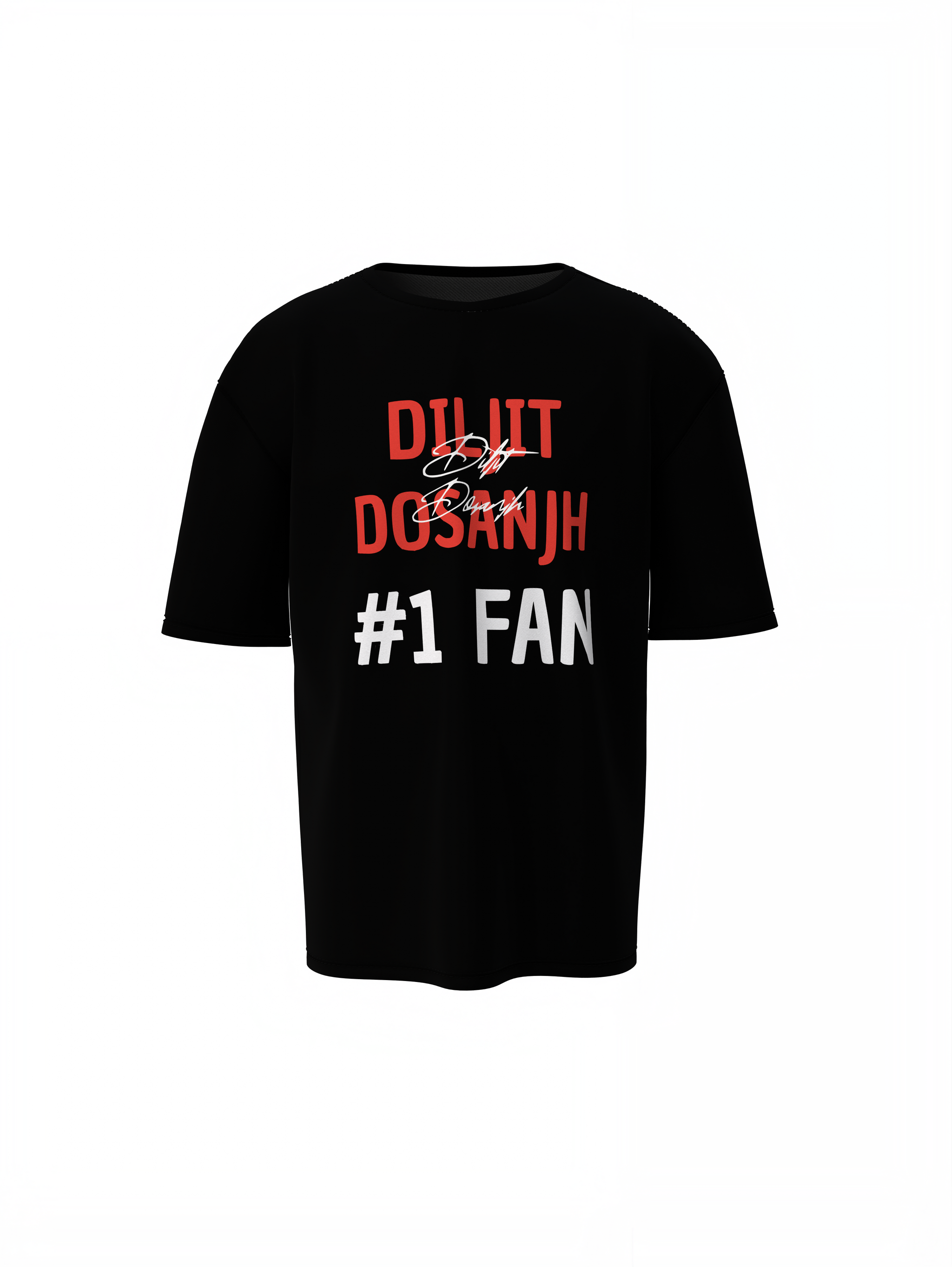 Diljit #1 Fan Oversized T-Shirt