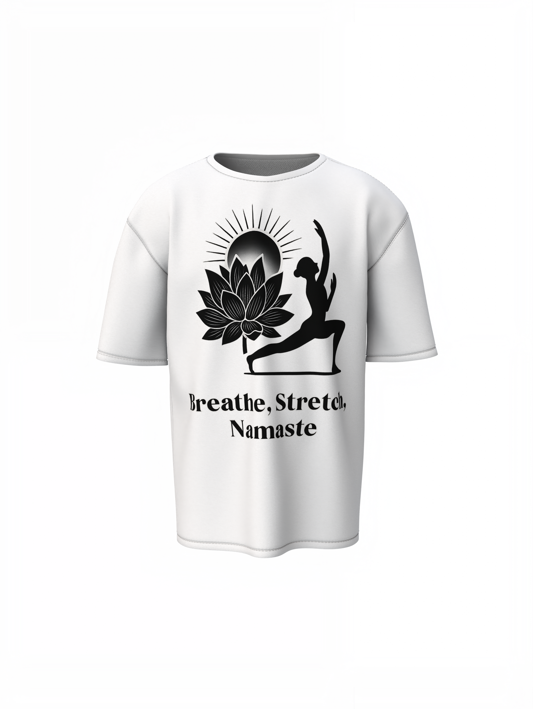 Yoga Words Oversized T-Shirt