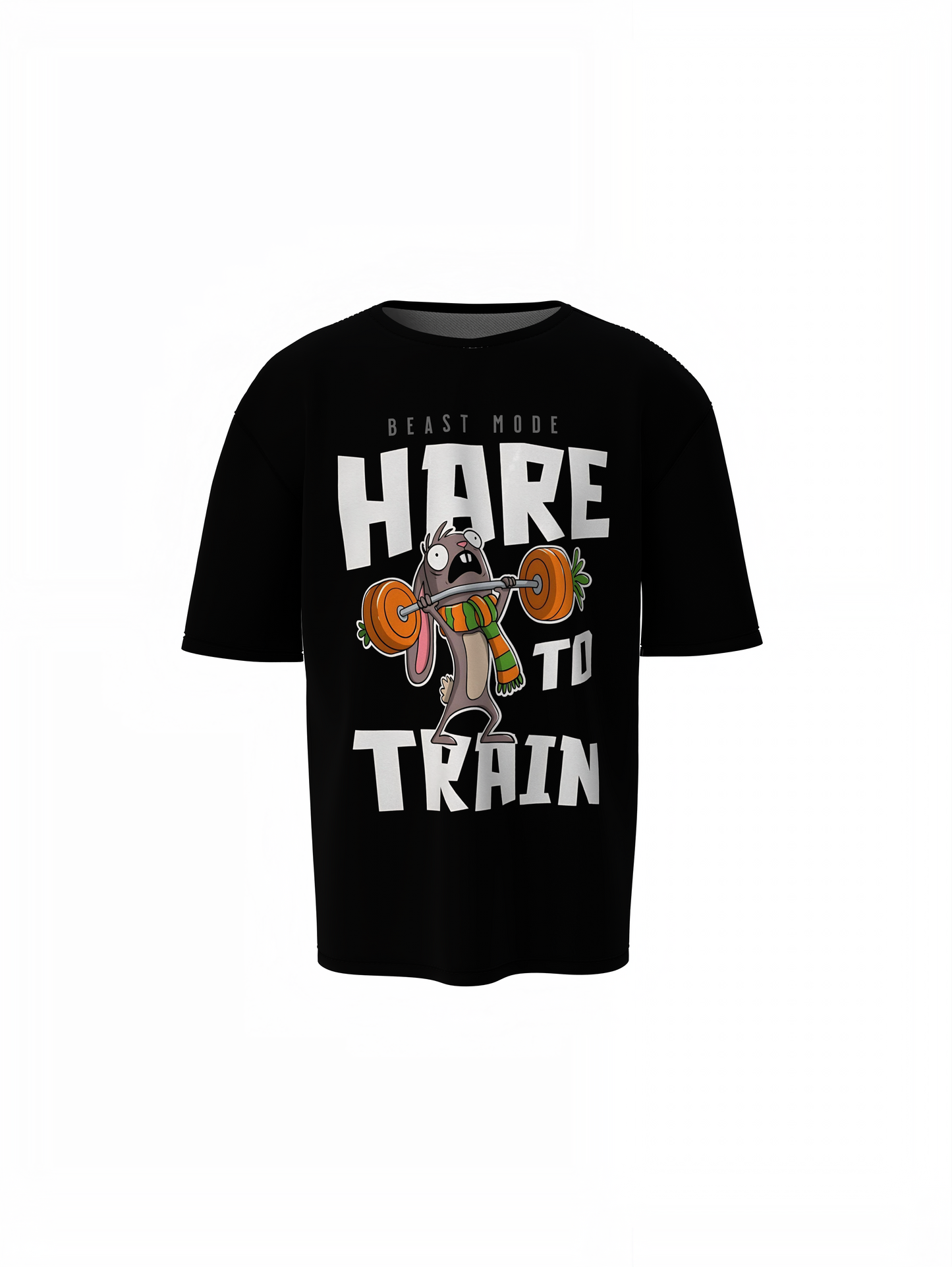 are To Train Oversized T-Shirts  Fun Fitness Streetwear Style
