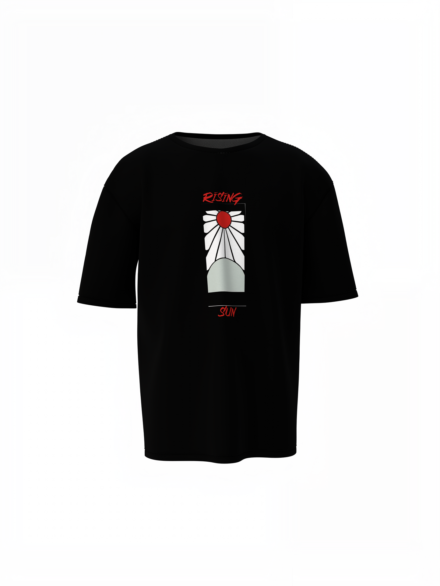 Fire Slash Oversized T-Shirts – Cool Urban Street Style