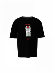 Fire Slash Oversized T-Shirts