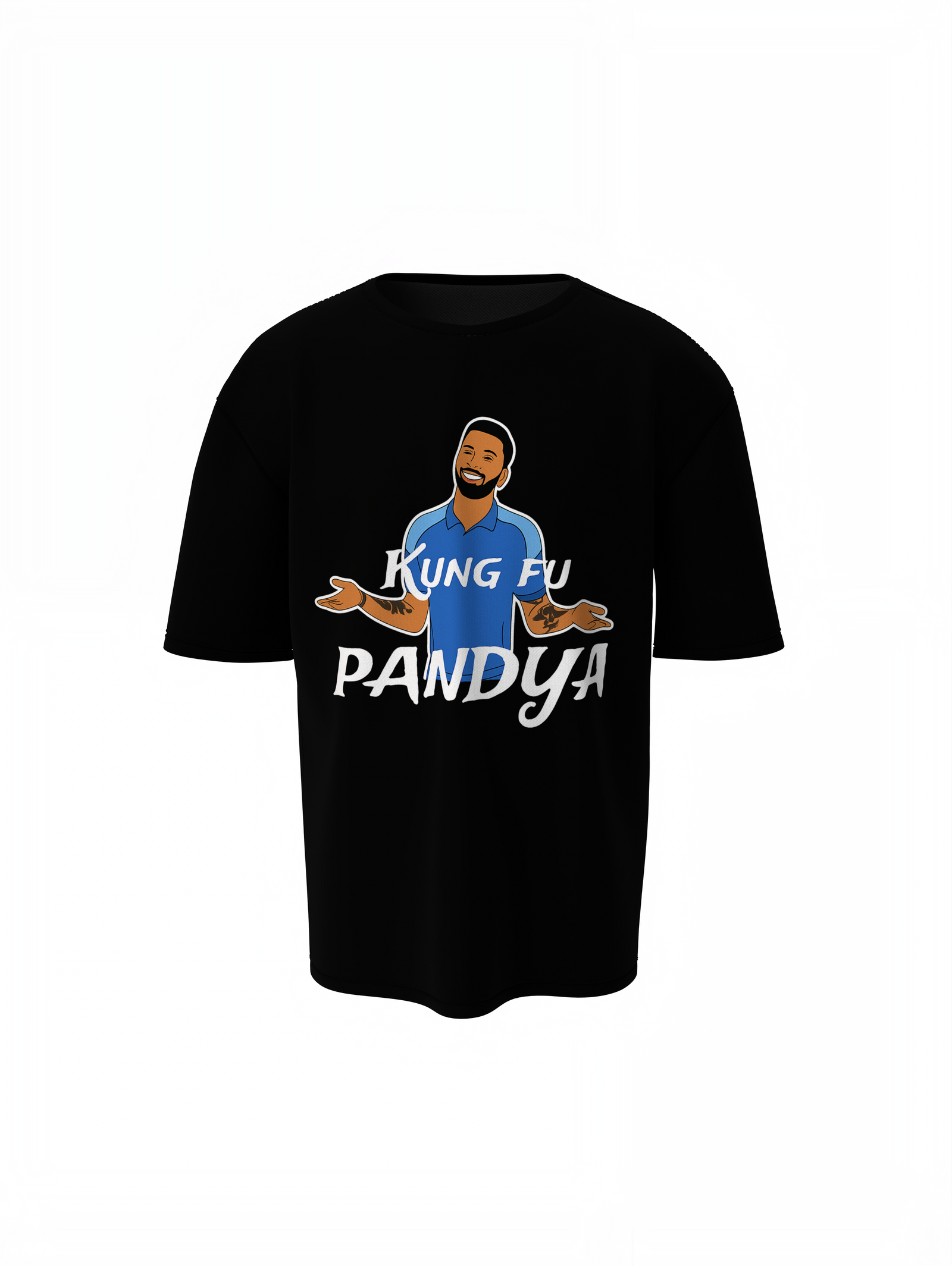 Kung Fu Pandya  Oversized T-Shirts