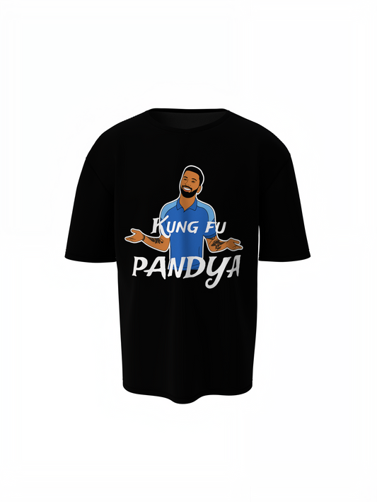 Kung Fu Pandya  Oversized T-Shirts